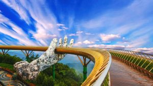 Golden Bridge at Ba Na Hills Da Nang