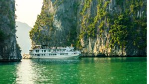 Halong Bay overnight cruise in Vietnam