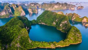 Halong Bay overnight cruise in Vietnam